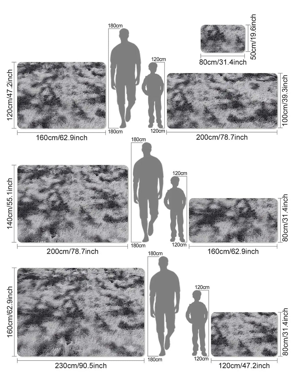 Tapete de Pelúcia Macio e Moderno para Sala e Quarto – Conforto, Estilo e Elegância para o Seu Lar